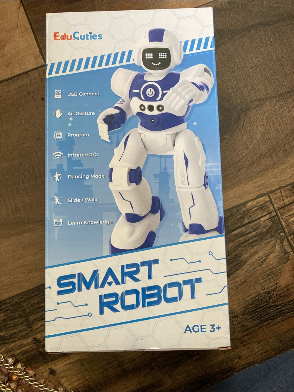 Pink Smart Robot Toy - Interactive Kids Robot